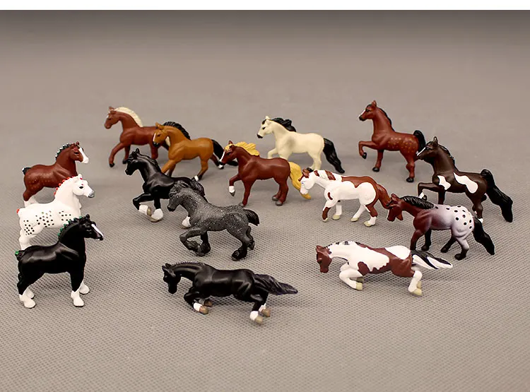 Figurine Animalière Pinto Mustang - Cheval étalon Jouet Safari Ltd., Détaillée Et Réaliste