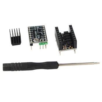 

3D Printer TMC2209 Silent Motor Driver Shockproof Stepper Motor Driver with Heat Sink Infinite Return to Zero