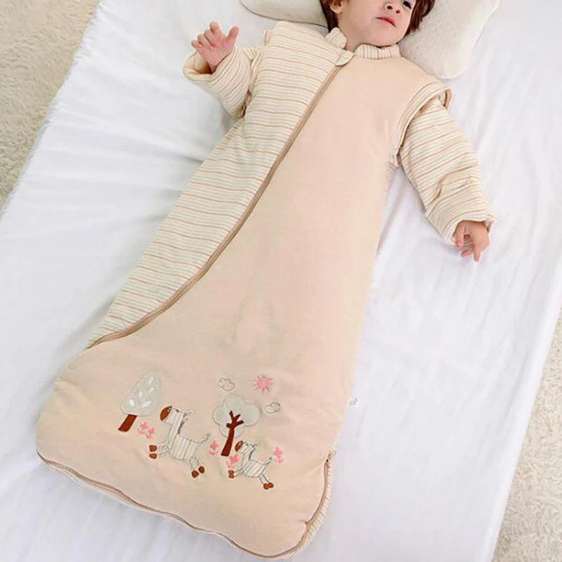 Winter Baby Infant Baby Sleeping Bag Baby Wrap Swaddling Newborn Gowns cotton wraps Thicken  keep w YYY005