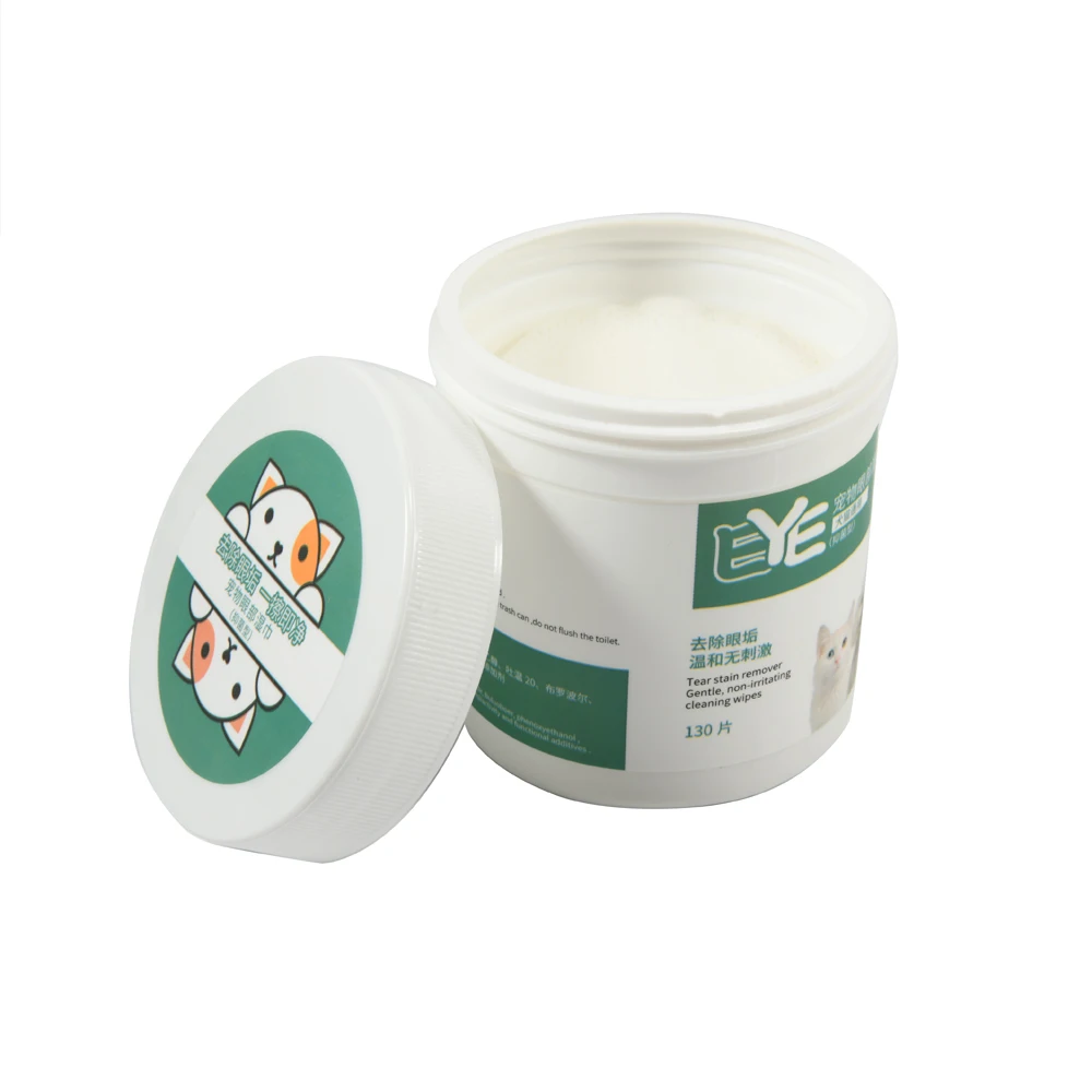 130PCS/Set Maltese Dog Eye Wet Wipes Anayat Shop