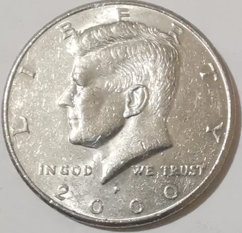 

USA United States 50 Cents Commemorative Coins President Kennedy America Original Coin Good Condition Collection