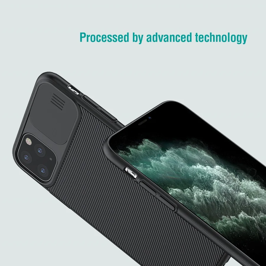 NILLKIN Беспроводной Зарядное устройство Набор для iPhone 11/11 Pro/11 Pro Max поставляется с Беспроводной зарядного устройства и защитный чехол на заднюю панель