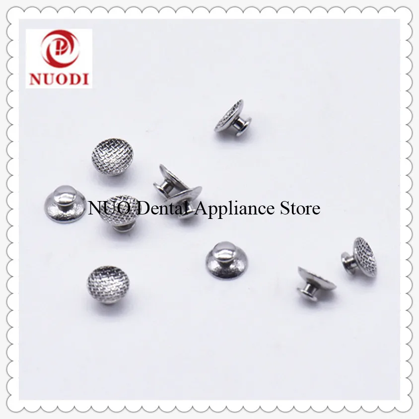 

Dental Orthodontic Lingual Buttons Bondable Round Base50pcs