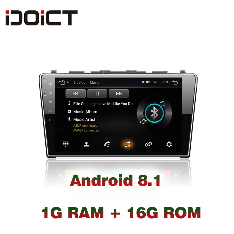 Автомобильный DVD-плеер idoicon мультимедийный проигрыватель на Android 8 1 с