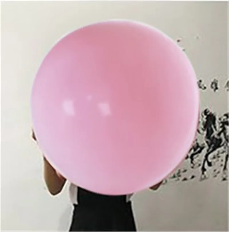 36 дюймов Большой Макарон пастельный розовый латексный шар 3 фута 90 см круглый Макарон синий шар огромный День рождения воздушный шар для Бэйби Шауэр