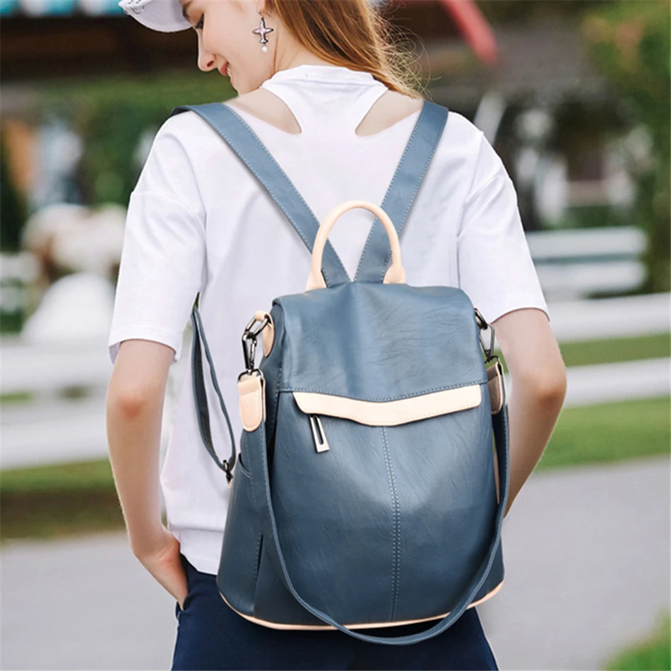 Женский рюкзак для школы Sac A Dos Femme женские сумки на плечо для женщин широкий холщовый ремень рюкзак для девочек-подростков Mochilas