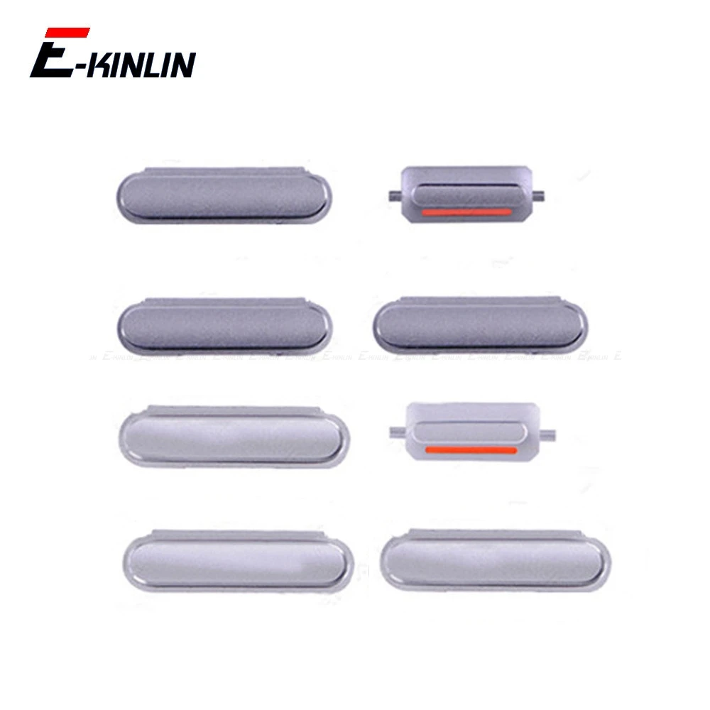 Hot Sale 4 in 1 Side Button For iPhone 6 6S Plus Power On Off Lock Volume Switch Mute Silent key Full Set | Мобильные телефоны и