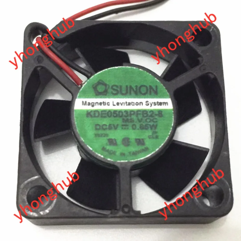 SUNON KDE0503PFB2-8 MS. V. OC DC 5V 0,65 W 30x30x10mm серверный Вентилятор охлаждения