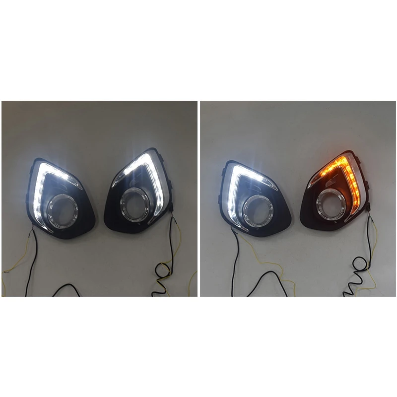 LED DRL Daytime Running Light Fog Lamp 12V Car Lights for Mitsubishi ASX 2013-2015 | Автомобили и мотоциклы