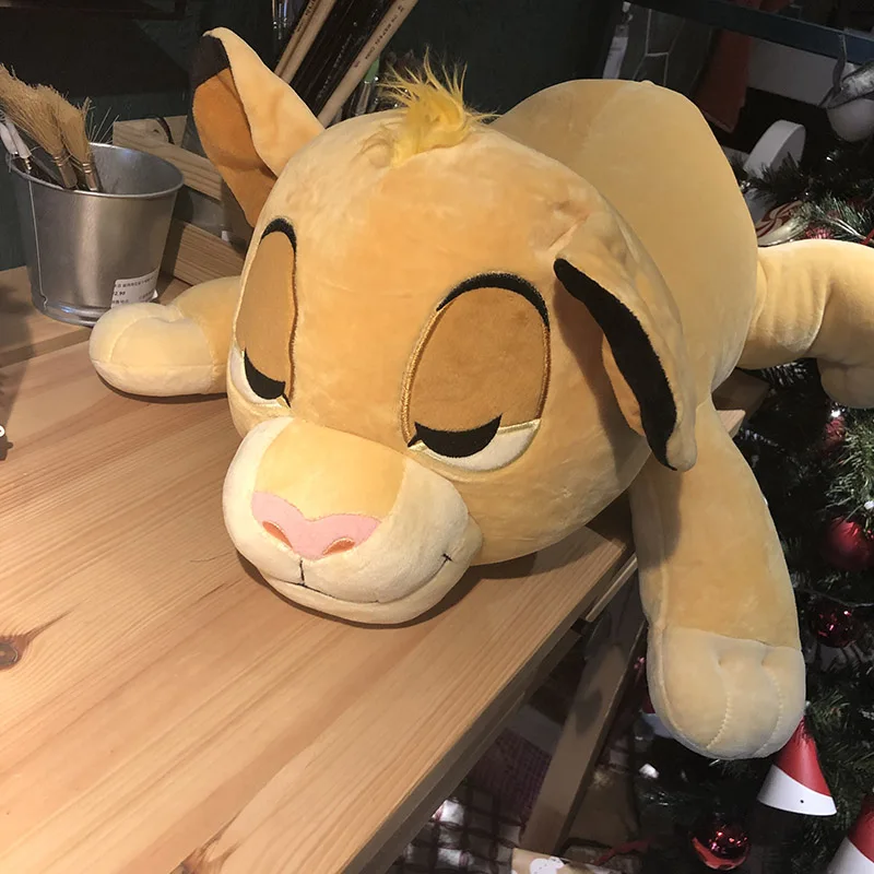 Jumbo Король Лев Simba Cuddleez плюшевая кукла мягкая подушка игрушка 60 см подарок