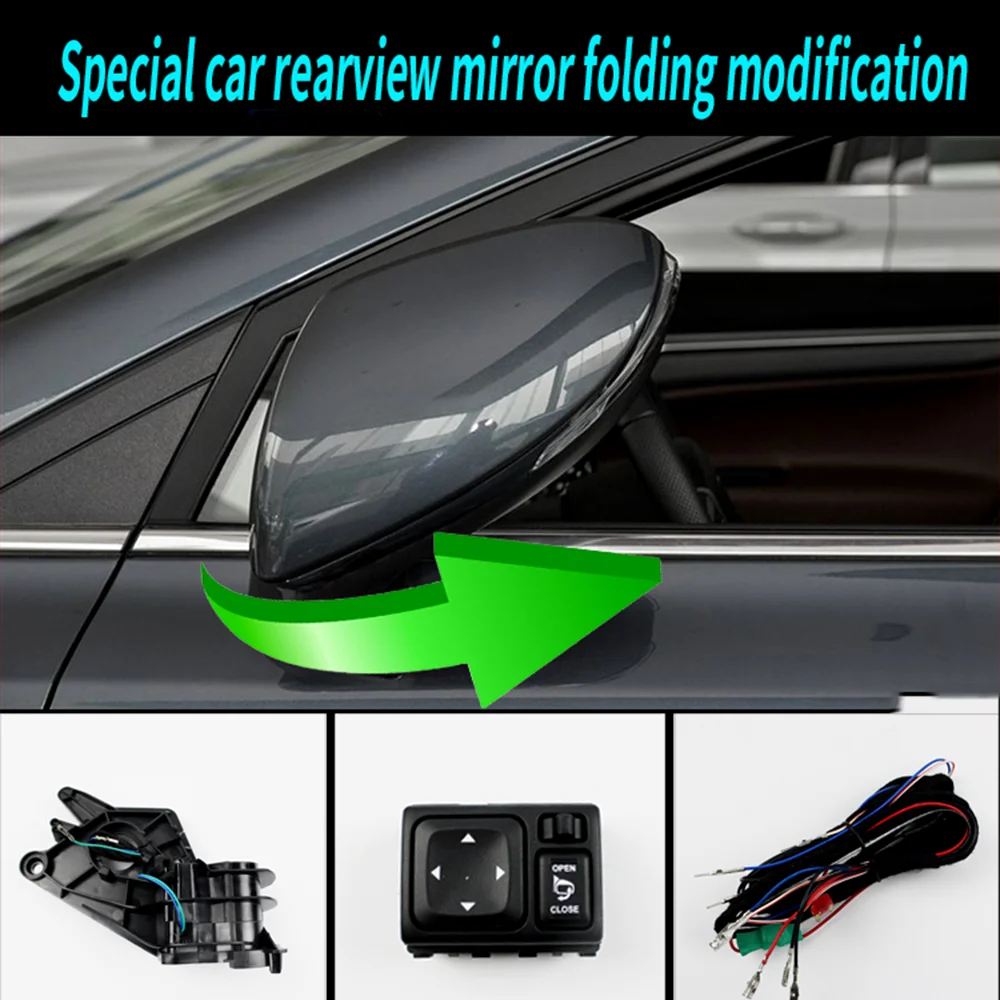 Auto Parts Rear View Fold Actuator Door Side Mirror Fold, 48 OFF