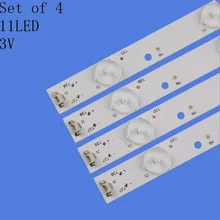 TV Lamp LED Backlight Strips For HAIER LE40M600CF LE40F3000WX LE40M600F Bars LED Bands LED40D11-ZC14-03(B) PN:30340011206 Rulers