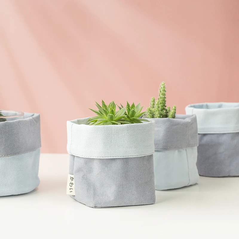 2020 New Style Waterproof Flower Pot Cover Multifunctional Desk Organizer Cosmetic Pen Box For Home Decor pot