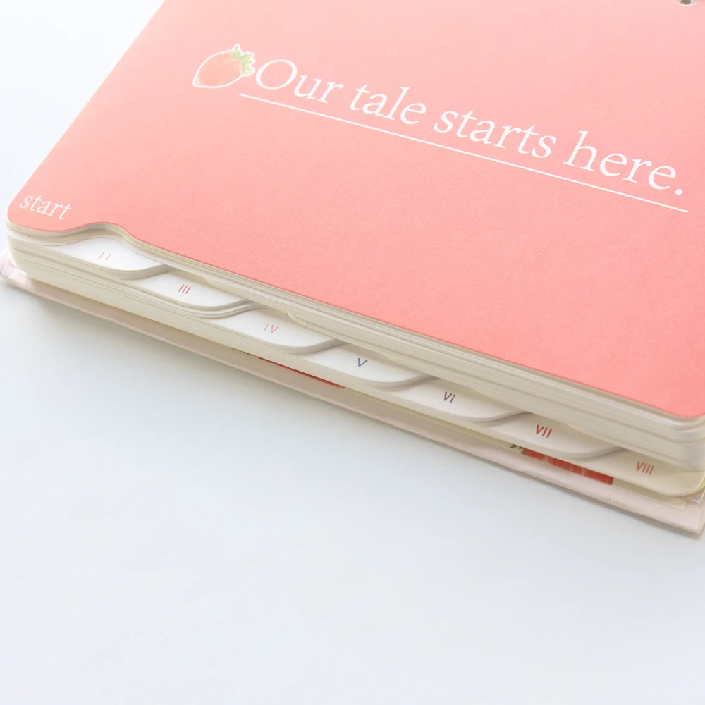 Domikee new cute fruit daily weekly planner notebook,kawaii daily schedule agenda planner organizer stationery A5