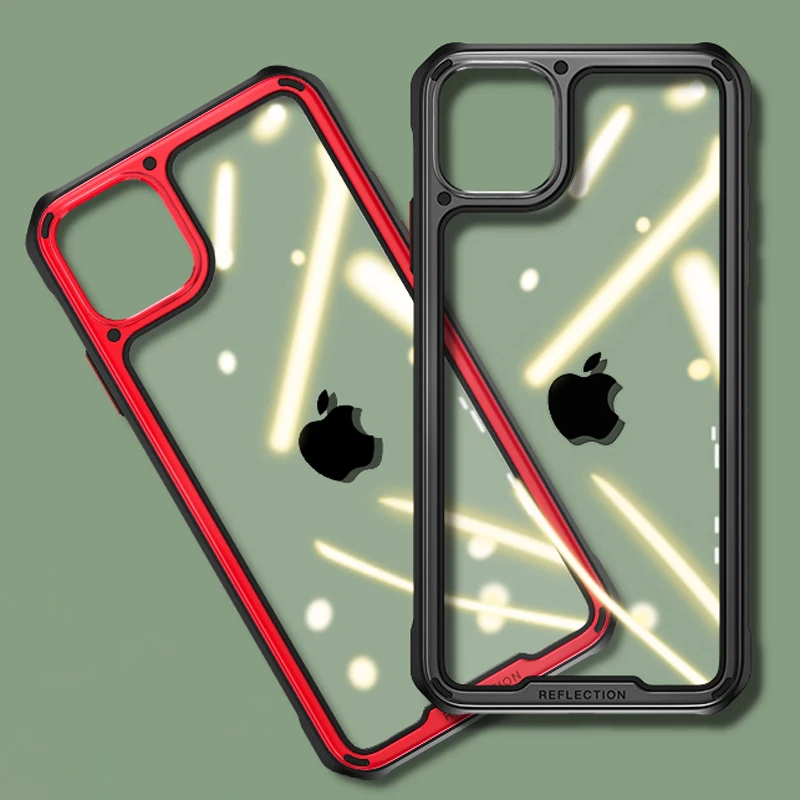 Роскошный противоударный армированный чехол для Apple iPhone 11 Pro Max 11Pro прозрачный