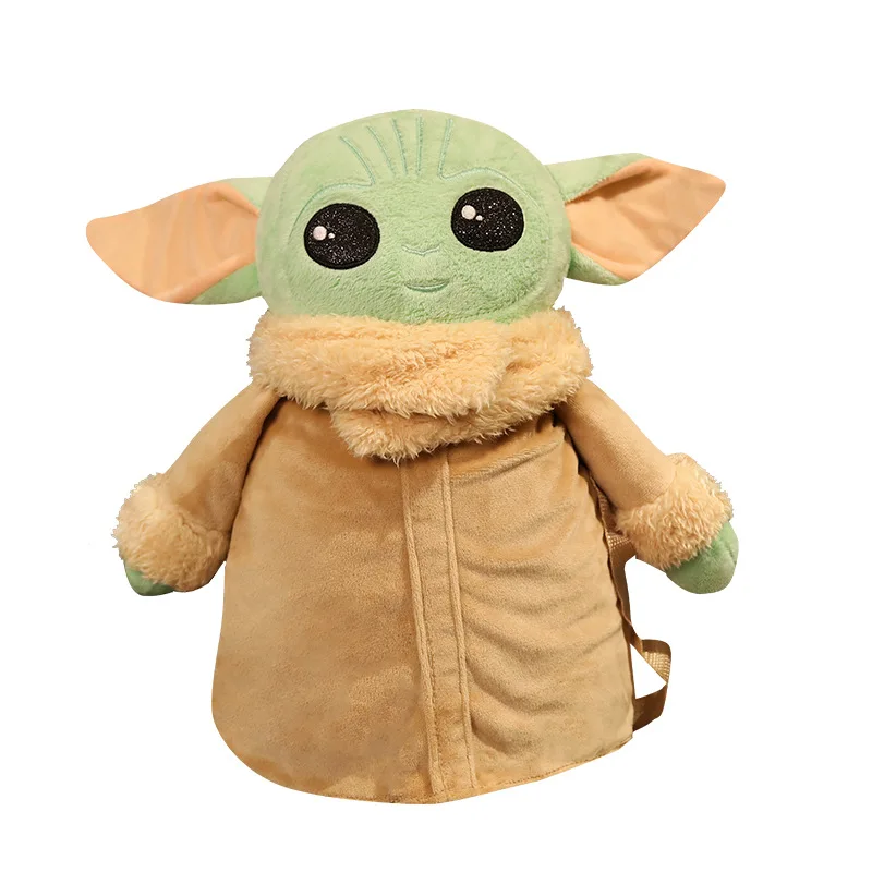 

Star Wars Baby Yoda plays Backpack stuffed toy cute alien doll Gift for Children