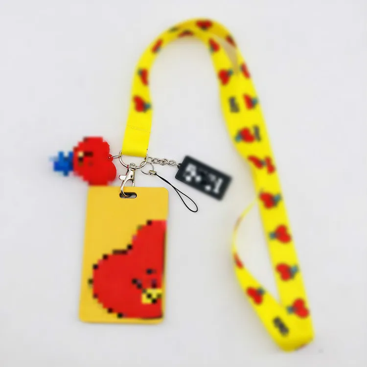 

[MYKPOP]KPOP ID Card Holder with Lanyard for Key ID Card Sleeve Heavy Duty Badge Holder KPOP Bangtan Fans Collection SA19121603