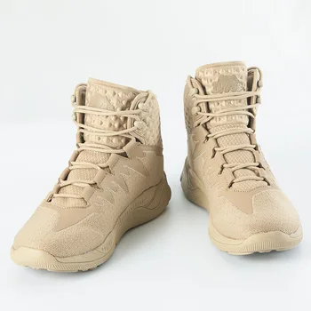 

Outdoor Ultra Light Tactical Combat Boots Summer Breathable Desert Hiking Boot Climbing Hunting Army Fan Training Military Shoes