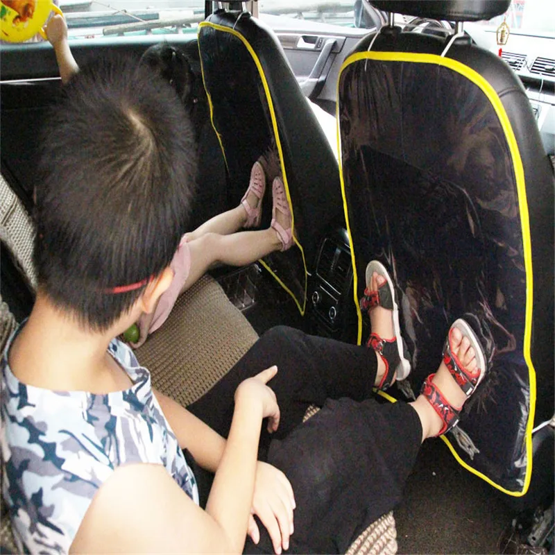 

Kids Automobile Car Seat Back Protector Cover Plastic Children Kick Mat Mud Cleaner Car Seat Anti-kick Pad Stroller Accessaries