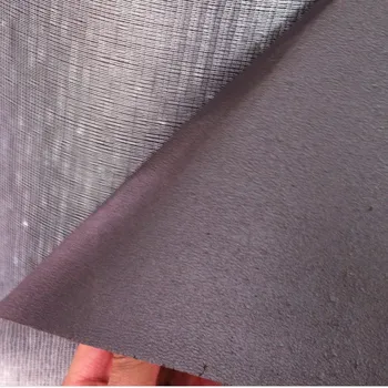 

10 meters roll Single double side lining leather Luggage lined leather PVC sandwich bottom artificial leather surface