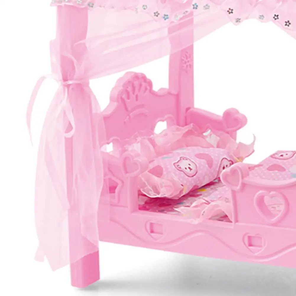 Мини-Имитация кровать мебель кукла для девочек игровой дом постель с игрушкой куклы-принцессы игрушки шейкер гамак моделирование кроватки