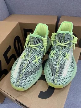 

KANYE coconut 350v2 limited flying weave sneakers high quality laces zapatos para correr lihjtweight unisex casual shoes chollos