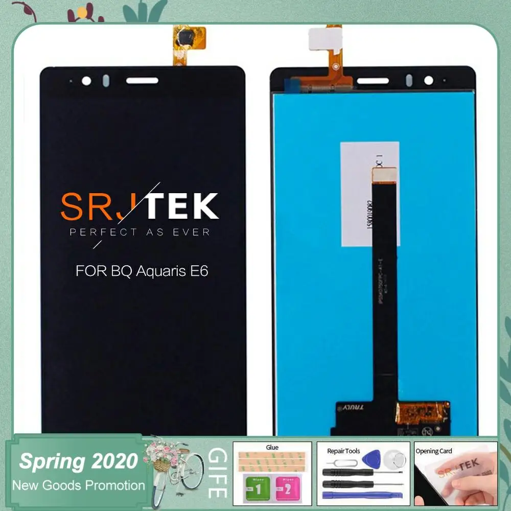 

Original Display For BQ Aquaris E6 LCD Display Touch Screen For BQ Aquaris E6 Display Digitizer Assembly Replacement Parts