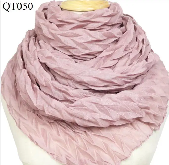 KW1 10pcs High quality cirnkle viscose shawl maxi hijab long scarf/scarves muslim wrap headband women new choice can choose col