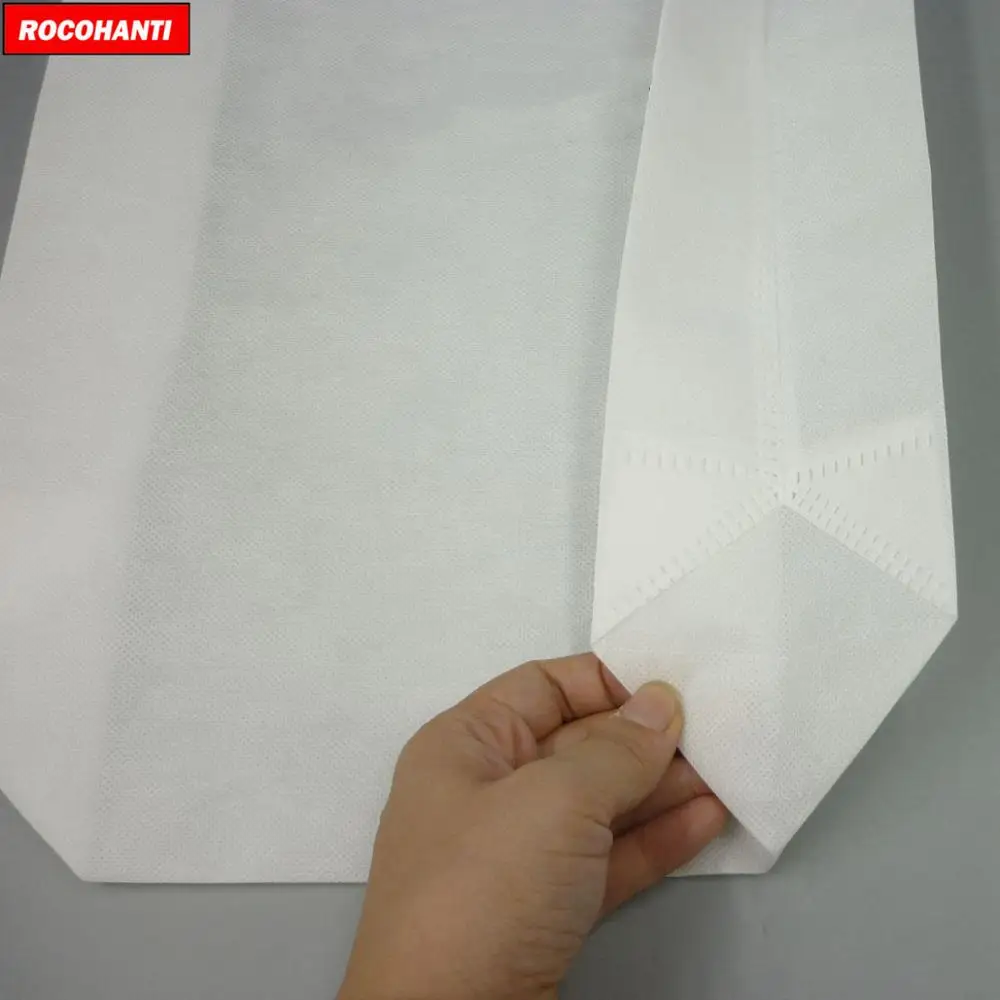 100X нетканый материал Ручка стиль нетканые подарочные пакеты с персонализированным логотипом для дня рождения свадьбы сувениры сумка
