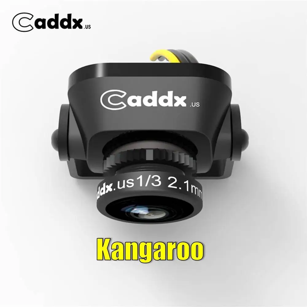 Caddx Kangaroo FPV камера 1000TVL 2,1 мм стеклянный объектив/2 М 2,1 мм 7G 16:9/4:3 переключаемый WDR 4 мс низкая скорость RC FPV гоночный Дрон