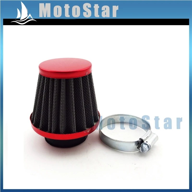 38 мм воздушный фильтр для 50cc 70cc 90cc 110cc 125cc Pit Dirt Bike ATV Quad GY6 50cc QMB139 двигатель мопед скутер
