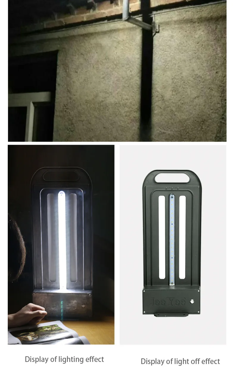 JeeYee Brand LED Solar Lamp Wall Street Light Super Bright Solar Led Light Outdoor Lighting Multi-function Portable Solar Lamps