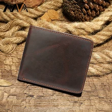 Винтажный кожаный мужской кошелек, высокое качество, дизайнерский кошелек, Короткий держатель для карт, кошельки, мужской клатч с зажимом, сумка для денег, кошельки