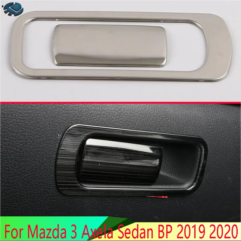 Для Mazda 3 Axela Sedan BP 2019 2020 автомобильные аксессуары из нержавеющей стали интерьер