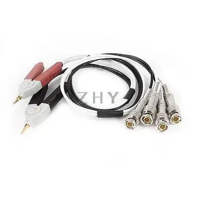 

BNC Male Plug Q9 to Dual Alligator Clip Test Lead Probe Cable 90cm 3Ft