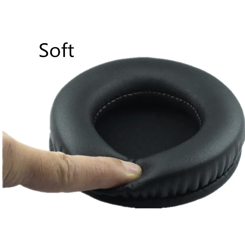 50mm 60mm 70mm 110mm Replacement foam ear pads cushions for headphones Quality Protein Leather memory cotton round (1)