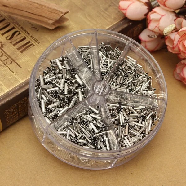 Горячая XD-1900pcs 0,5-мм2 изолированный медный обжимной провод соединитель концевой клеммный комплект