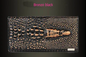 Ceny MIWIND kobiety portfel Hasp portmonetki znane marki mody Leopard prawdziwej skóry damskie długie portfele kopertówki LSJ024