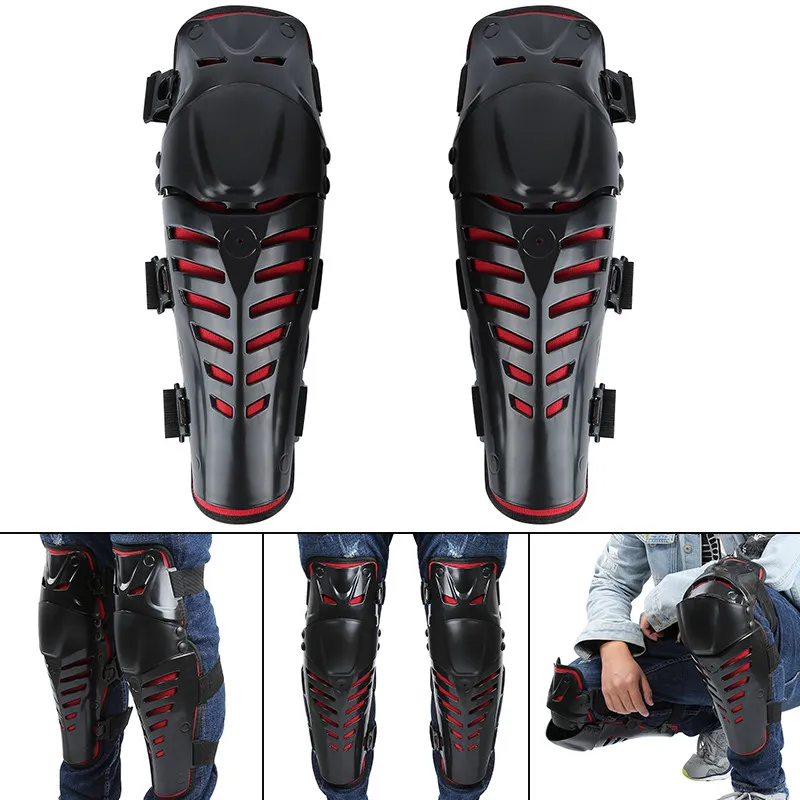 

A Pair Motorcycle Motorbike Motocross Racing Elbow Knee Pads Knee Protector Adjustable Motorcycle Armor Aults Knee Pads
