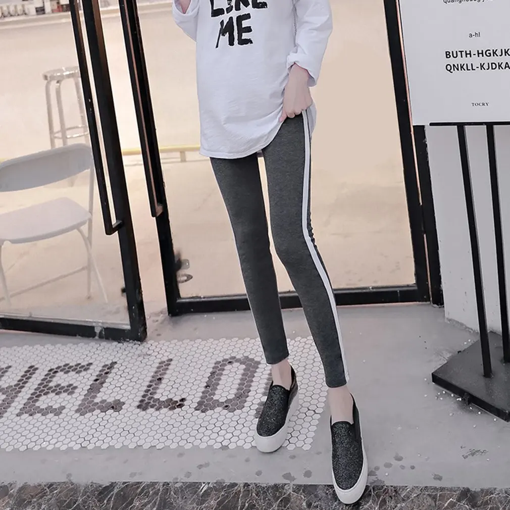 dark gray 2XL Осенняя верхняя одежда леггинсы модные брюки Удобные Леггинсы для женщин - Цвет: dark gray 2XL