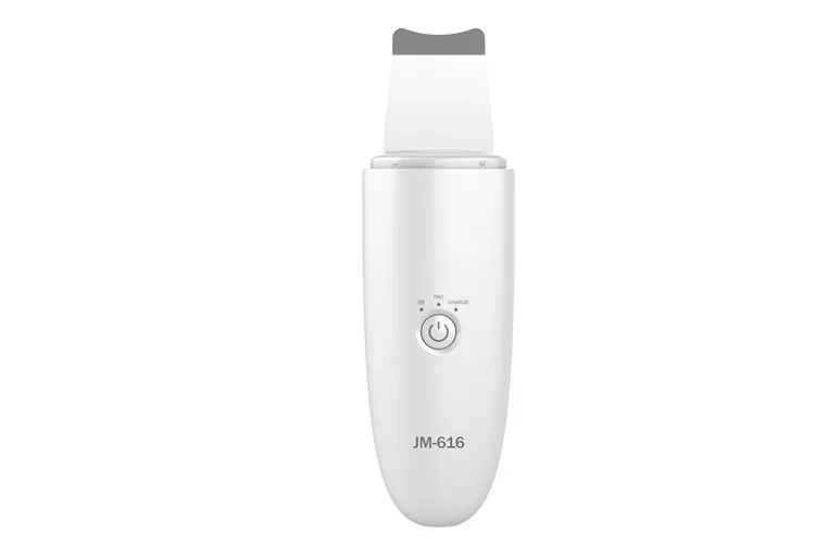 New Ultrasonic Face Skin Scrubber Rechargeable Powered Facial Cleansing Device Peeling Vibration Blackhead Pore Cleaner Spa | Красота и