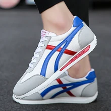 Новинка; Уличная обувь унисекс для занятий фитнесом; Мужская дышащая износостойкая Спортивная повседневная обувь; женские мягкие удобные кроссовки