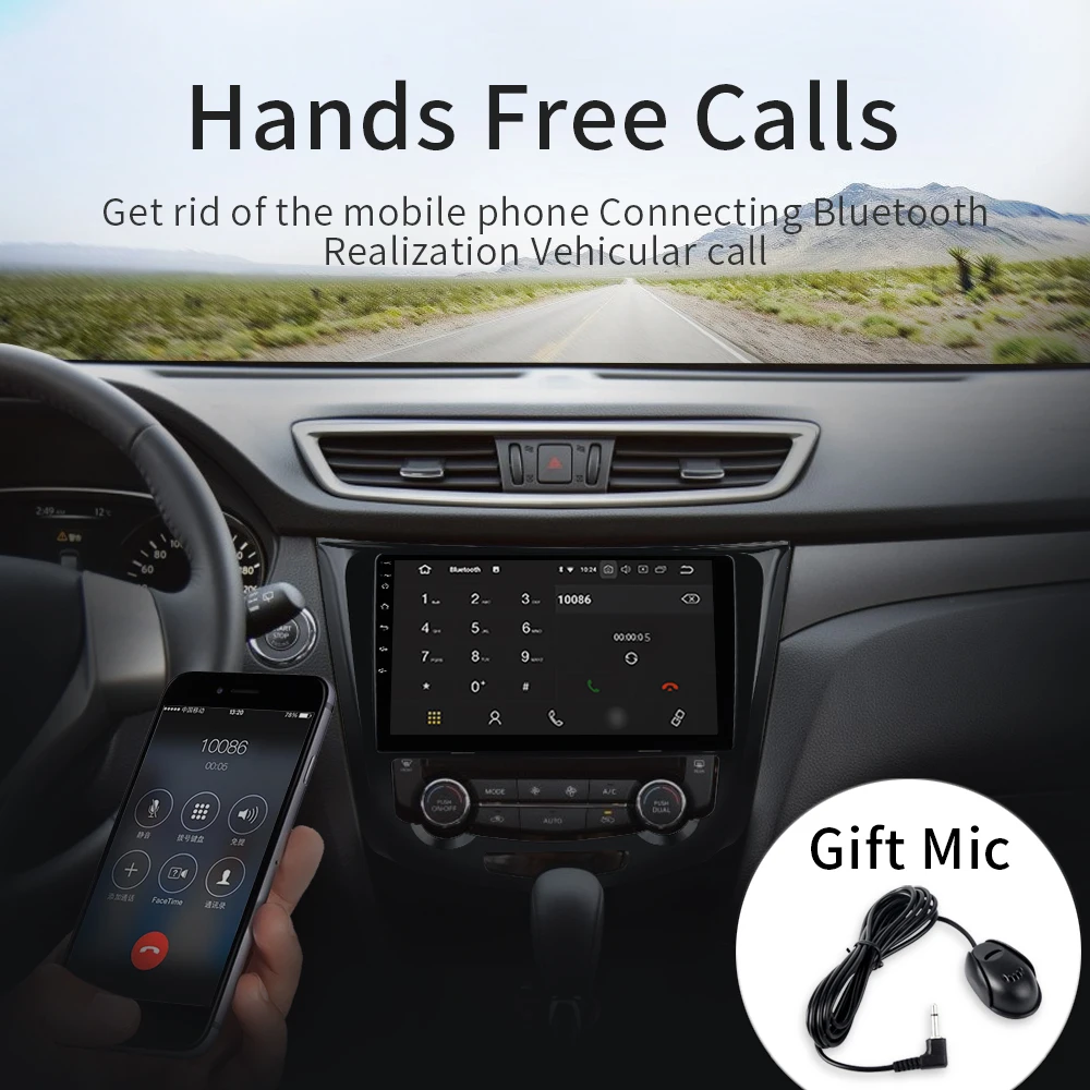 Dasaita 10 2 &quotIPS Android автомобильное радио для Nissan X Trail T32 Qashqai J10 J11 2014 2015 2016 2017 2018 2019 GPS
