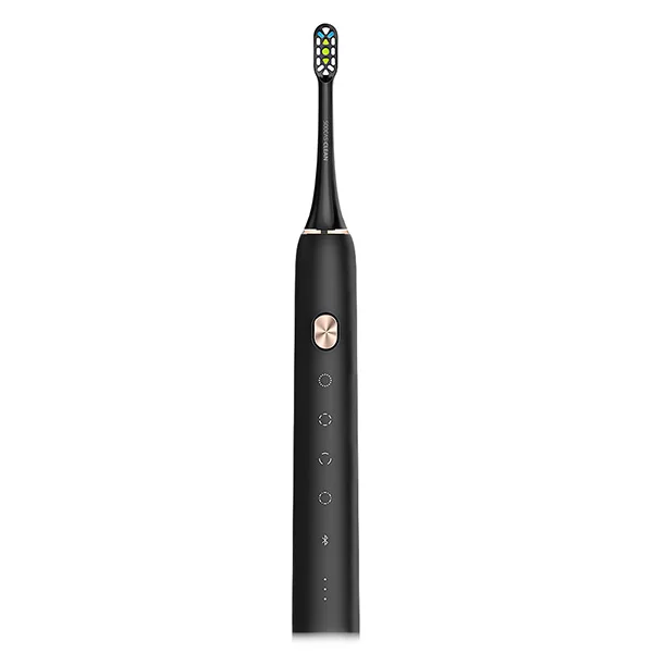 11 зубная щетка Soocare X3 Soocas обновленная электрическая звуковая Смарт чистая Bluetooth Водонепроницаемая беспроводная зарядка Mi Home APP - Цвет: Black toothbrush