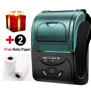 

58MM Bluetooth Thermal Printer Portable Wireless Receipt printer For Windows Android iOS POS Receipt Printer Bill printer 58mm