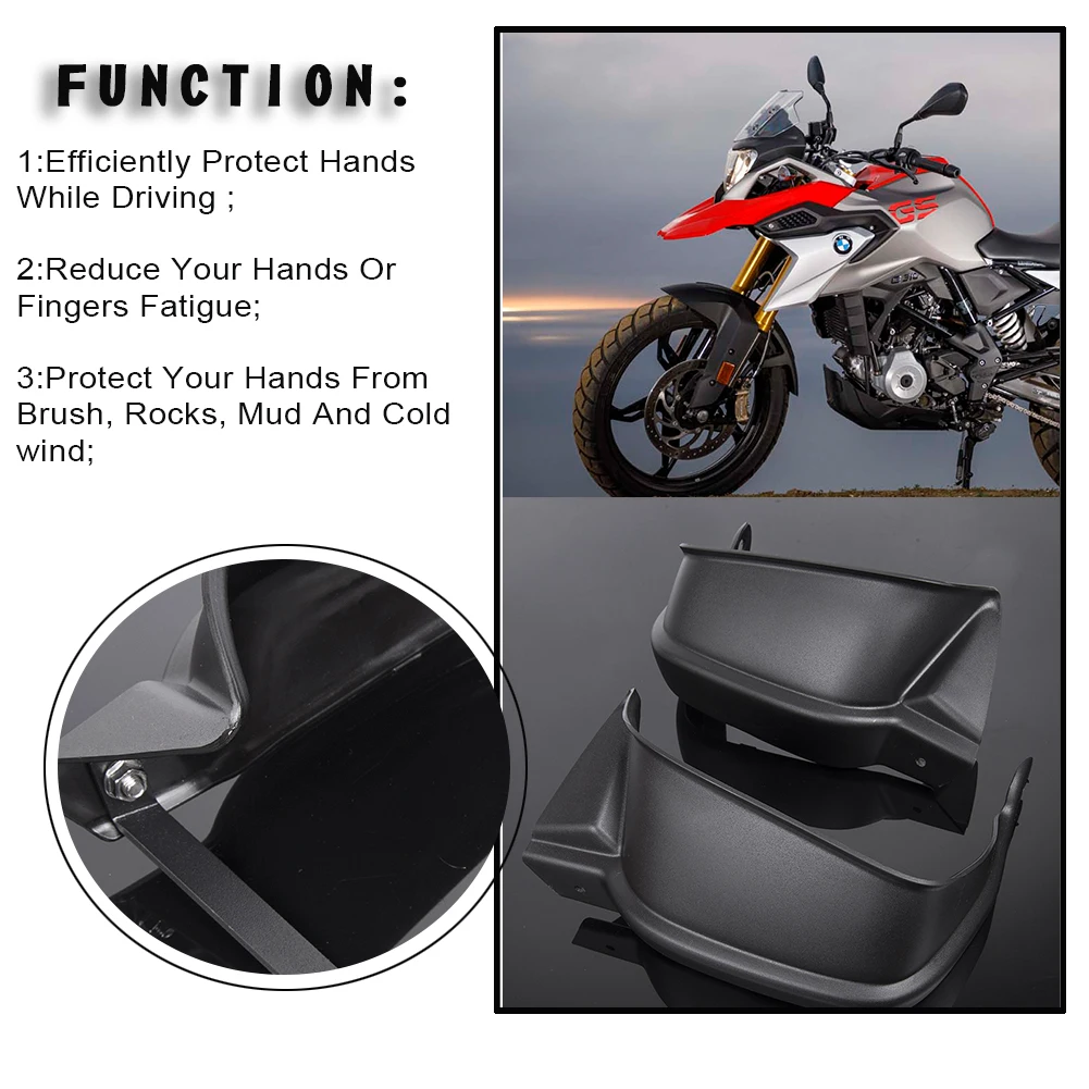 Аксессуары для мотоциклов G 310 GS защита рук удлинитель BMW G310GS 310GS 2017 2018|Накладки и