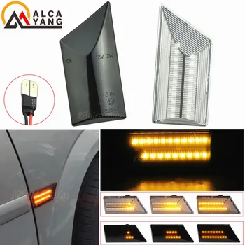 

For Opel Vectra C 2001-2008 For Opel Signum 2003-2008 2 pieces Led Dynamic Side Marker Turn Signal Light Sequential Blinker