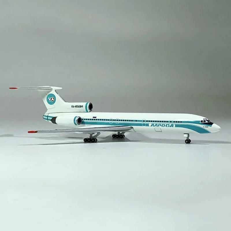 1/500 масштаб Россия Украина Tu-154M АЛРОСА авиакомпания литой металлический самолет авиационный самолет модель дисплей коллекции