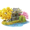 MMZ MODEL 3D Metal Puzzle IRON STAR THE OLD SUMMER PALACE Series Model J52211 DIY Assemble Model Toys for Children Gift Adult 6
