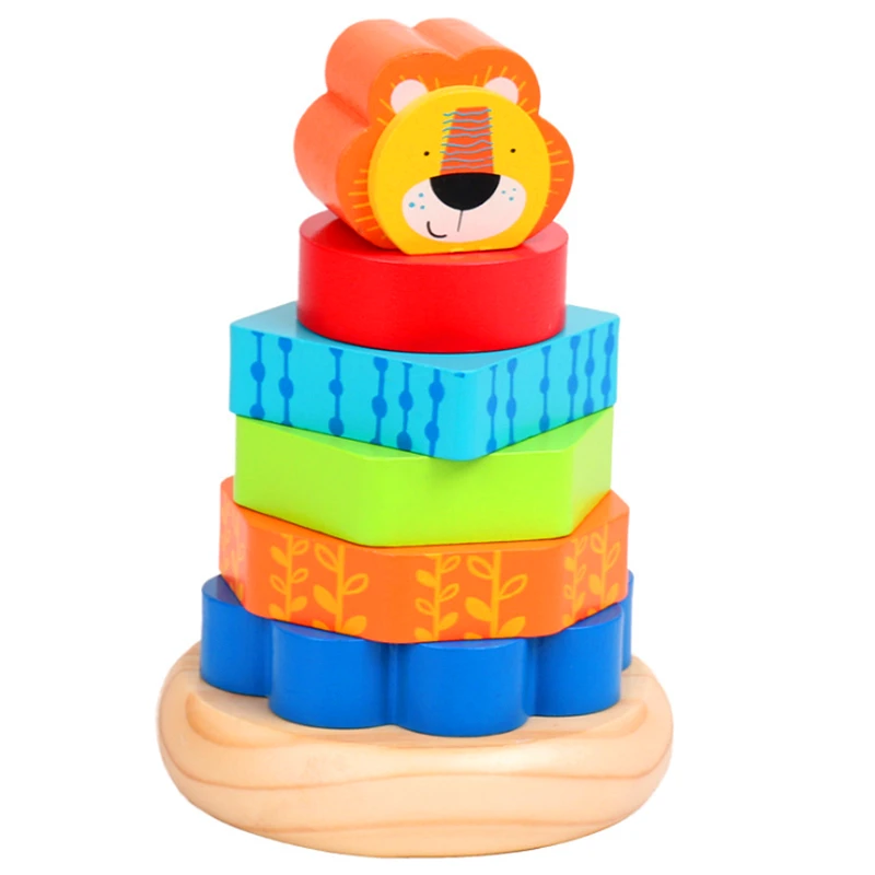 montessori wooden animals